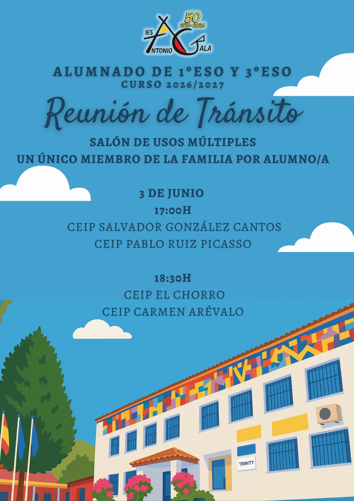 Cita familias adscritos junio_CARTEL